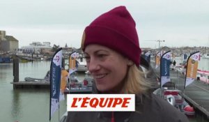 Servane Escoffier : «Un petit mélange de joie et d'excitation» - Voile - Vendée Globe
