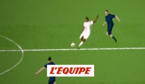 Le lob de Nabil Fekir, un bijou de 54 mètres (OL-Bordeaux 2017) - Foot - L1 - Les plus beaux buts redessinés #4