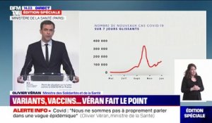 Olivier Véran: "Nous ne sommes pas à proprement parler dans une vague épidémique"