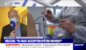 Alain Fischer sur les vaccins russes et chinois: "Tous les vaccins doivent être examinés, il n'y a pas de préjugé à avoir"