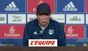 Gasset : «Mes joueurs ne méritaient pas ça» - Foot - L1 - Bordeaux