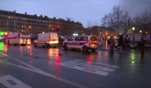 Loi sécurité globale: la manifestation parisienne est désormais terminée
