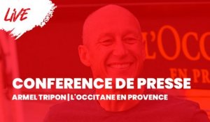 Conférence de presse arrivée Armel Tripon