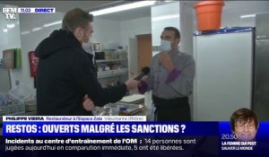 Malgré l'interdiction, ce restaurateur de Villeurbanne va servir ses assiettes en terrasse