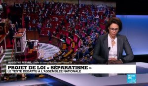 "Séparatisme": premiers débats dans l'hémicycle du Palais-Bourbon