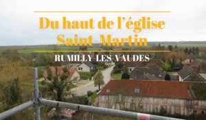 Du haut de l’église Saint-Martin Rumilly-les-Vaudes