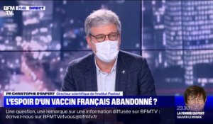 Vaccin français: le directeur scientifique de l'Institut Pasteur évoque "deux stratégies qui avancent"