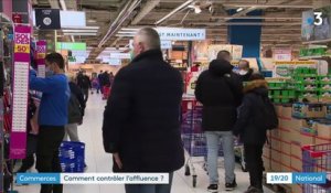 Supermarchés : l'affluence davantage contrôlée