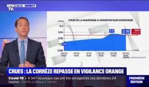 Crues: la vigilance rouge levée en Corrèze