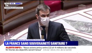 Olivier Véran: "Les laboratoires qui ont déjà identifié des vaccins validés sont très heureux de nous permettre de produire sur le sol français avec  l'intervention de 4 entreprises"