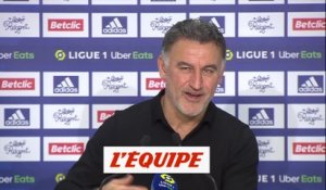 Galtier : « Beaucoup plus de réalisme de notre part » - Foot - L1 - LOSC