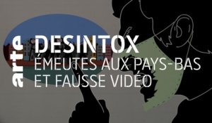 Émeutes aux Pays-Bas et fausse vidéo | 04/02/2021 | Désintox | ARTE