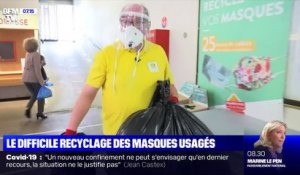 Le difficile recyclage des masques usagés - 05/02