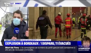 Explosion à Bordeaux: une personne est gravement blessée, une autre est toujours portée disparue