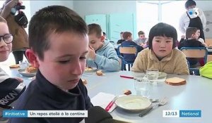 École : des élèves profitent d'un repas cuisiné par un chef étoilé