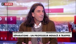 Didier Lemaire : «Il y a une sorte de dissimulation aujourd’hui de la part de nos élèves qu’il n’y avait pas auparavant»