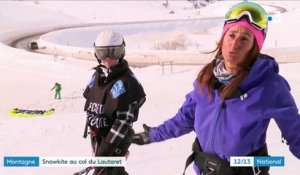 Montagne : les stations de ski se réinventent avec le snowkite
