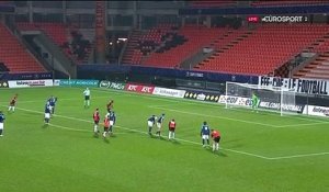 Un penalty de Wissa et Lorient revient à hauteur du Paris FC
