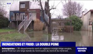Seine-et-Marne: après les inondations, ces habitants font face à la vague de froid