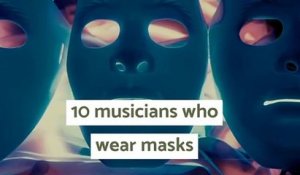 10 musicians who wear masks