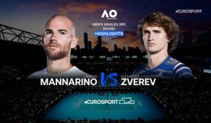 Highlights | Adrian Mannarino - Alexander Zverev