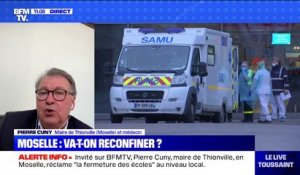Pierre Cuny (maire de Thionville): "Depuis 4 jours, on voit des enfants contaminés avec le variant"