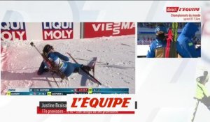 Braisaz-Bouchet : «Déçue de me retrouver aussi loin au classement» - Biathlon - Mondiaux (F)