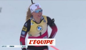 Eckhoff fait le doublé, Chevalier-Bouchet en bronze - Biathlon - Mondiaux (F)