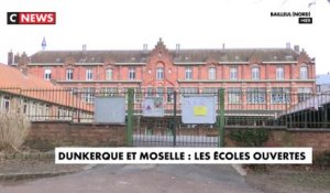 Dunkerque et Moselle : les écoles ouvertes