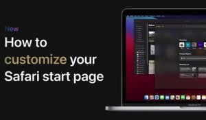 Comment personnaliser sa page d'accueil Safari sur son Mac — Apple Support