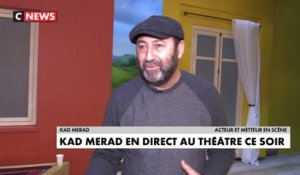 La pièce «Amis» avec Kad Merad jouée en direct sur Canal+ lundi 15 février