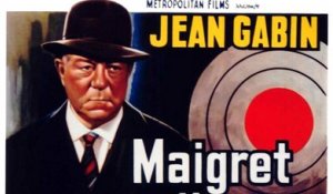 Maigret voit rouge Film (1963) - Jean Gabin, Françoise Fabian