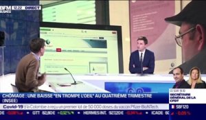 Bertrand Martinot (Siaci Saint Honoré): Chômage, une baisse en "trompe l'œil" au 4e trimestre (Insee) - 16/02