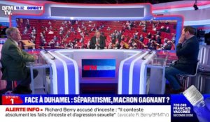 Face à Duhamel: Séparatisme, Emmanuel Macron gagnant ? - 16/02