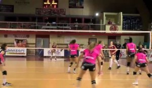 Images maritima: des points du match entre Saint-Raphaël et Istres Provence Volley