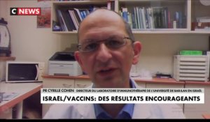 Vaccination : «Ce que l’on voit ce sont des chiffres aux alentours de 92% à 94% d’efficacité donc c’est très encourageant», déclare le Pr Cyrille Cohen