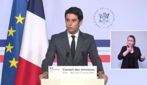 Gabriel Attal: "La situation reste si fragile qu'un rien peut la faire basculer"