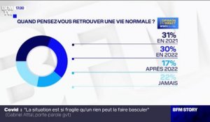 Seuls 31% des Français pensent retrouver une vie normale en 2021, selon un sondage Elabe