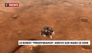Le robot Perseverance arrive sur Mars ce soir