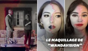 Sur TikTok, "WandaVision" inspire un challenge make-up