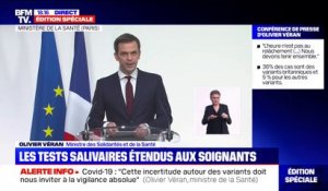 Olivier Véran: "La durée de l'isolement des patients positifs passera de 7 à 10 jours à compter de lundi"