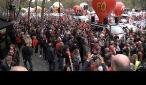 Paris. Des milliers de fonctionnaires battent le pavé pour défendre leur mission de service public