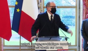 Discours du Président Richard Ferrand à l'occasion de la remise de cadeaux à l’Ambassadeur de Chine pour le nouvel an chinois - Mercredi 17 février 2021