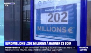 Euromillions: un jackpot historique de 202 millions d'euros est à gagner ce vendredi