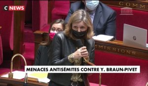 Menaces antisémites contre Yaël Braun-Pivet