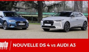 Nouvelle DS4 vs Audi A3 : premier contact entre les compactes premium