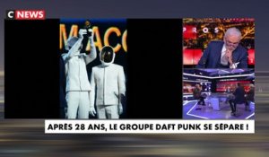 Pascal Praud rend hommage à Daft Punk après la séparation du duo