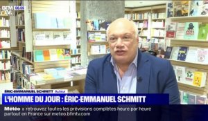 Éric-Emmanuel Schmitt veut raconter l'histoire de l'humanité à sa manière, en huit livres