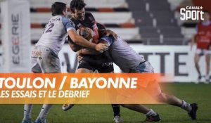 Les essais et le débrief de Toulon / Bayonne