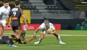 Cheslin Kolbe en feu dans la défense de La Rochelle